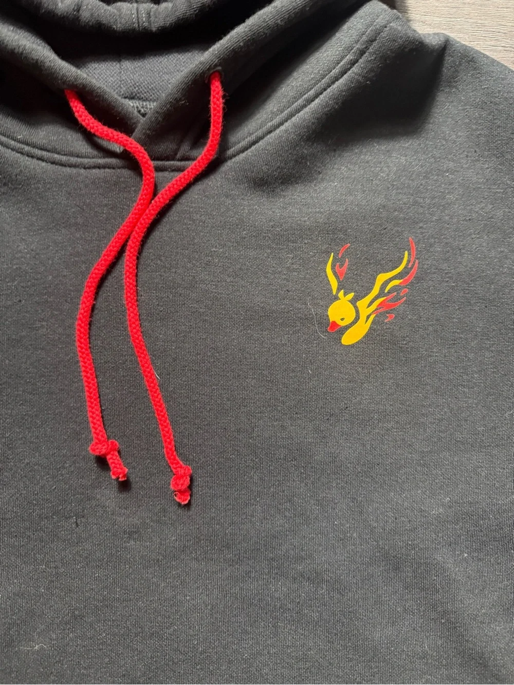Black Men's Five Hills Quackity Hoodie